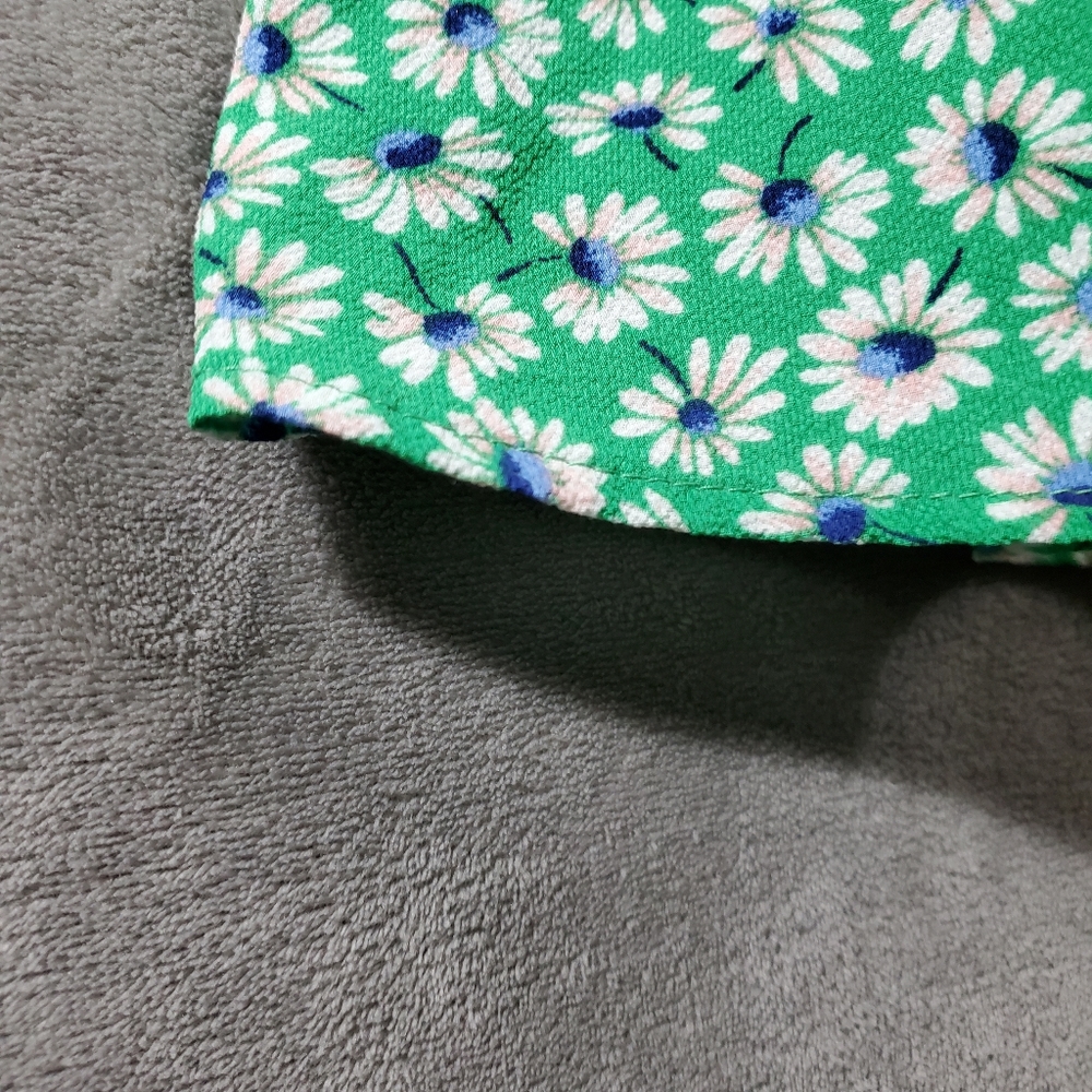 Speechless Spaghetti Strap Off Shoulder Button Fr… - image 3